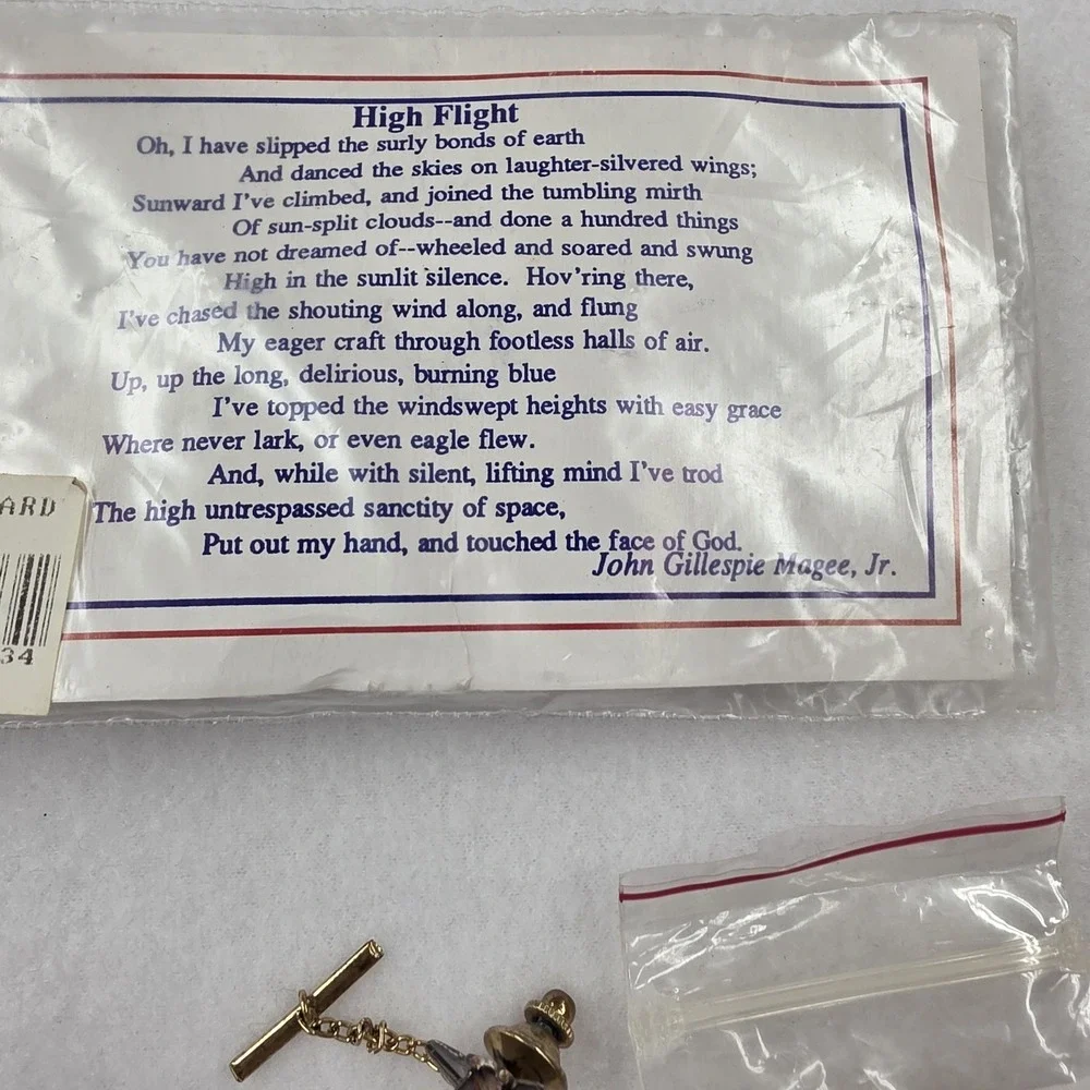National Museum of Naval Aviation Aviator Wings Pin & F-14 Tomcat Tie Tack